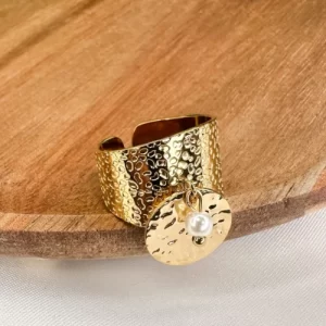 Bague Tésa : Élégance et Polyvalence en Acier Inoxydable