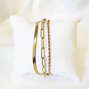Bracelet Trio : Élégance et Sophistication Assurées