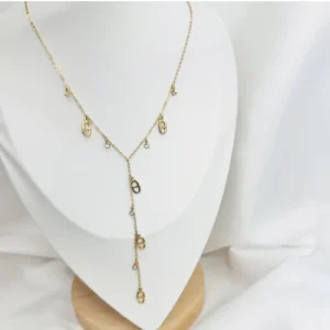 Collier Lumina : Élégance Moderne en Acier Inoxydable