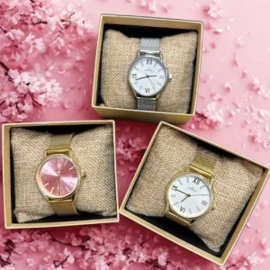 Montre Léana Raffinée en acier inoxydable