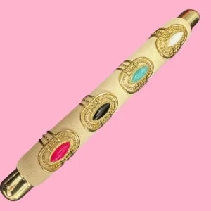 Bague Blanca en acier inoxydable pierre ovale ajustable